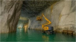 Dezastru natural, economic și turistic! Digul construit în subteran în Salina Praid a cedat din cauza inundaţiilor

