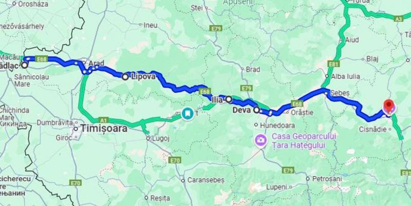 Atenție șoferi! Evitați zona Margina DN 68A! Trafic îngreunat în perioada lucrărilor! Rute ocolitoare
