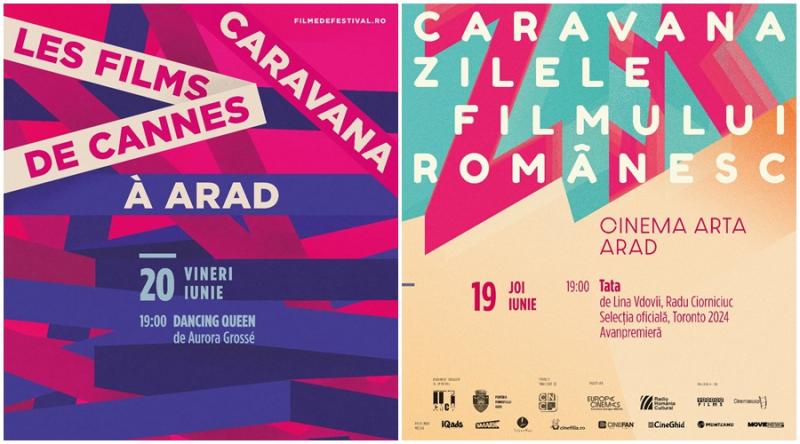 Caravana Les Films de Cannes à Arad și Caravana Zilele Filmului Românesc, edițiile de vară, la Cinematorgraful „Arta“ din Arad

