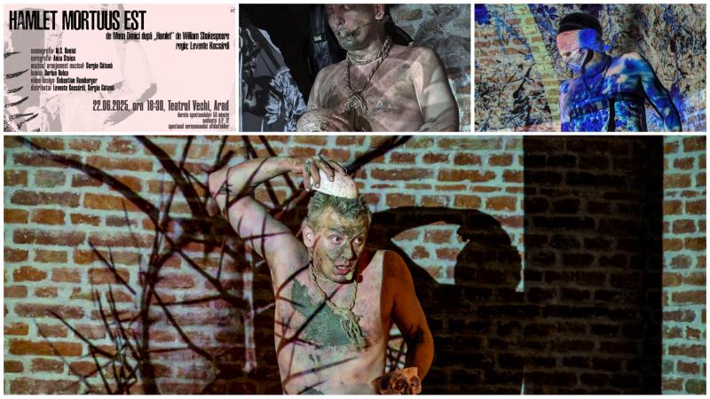 Hamlet mortuus est, un spectacol de Levente Kocsárdi: despre timp și dictatori
