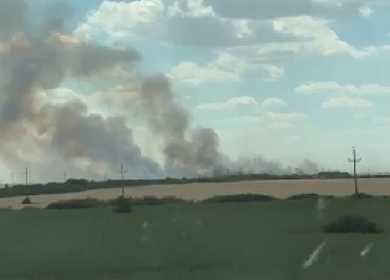 35 de hectare de grâu distruse și o combină afectată în urma unui incendiu izbucnit în apropiere de Șagu