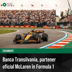Banca Transilvania a devenit partener oficial al echipei McLaren din Formula 1