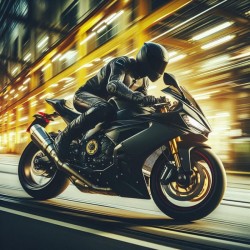 Motociclist reținut pentru agresiune în trafic