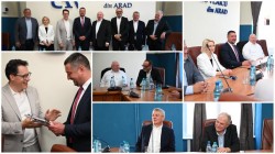 Vizita delegației din Deggendorf la Universitatea „Aurel Vlaicu” din Arad