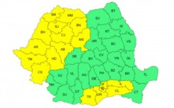 Arădenii nu scapă de codul galben de căldură 

