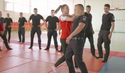 Antrenamentele jandarmilor arădeni cu antrenorii de la CS Dinamo încheiate cu succes