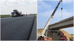 Drumul de legătură dintre autostrada A1 și DN 69 Arad – Timișoara se apropie încet-încet de finalizare. Stadiul lucrărilor a ajuns la 72%


