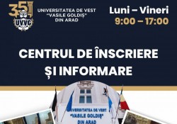 Două noi programe de studiu la Extensia Baia Mare a Universității de Vest „Vasile Goldiș” din Arad