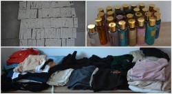 Comercianți de haine și parfumuri contrafăcute depistați de jandarmi în Piața Obor