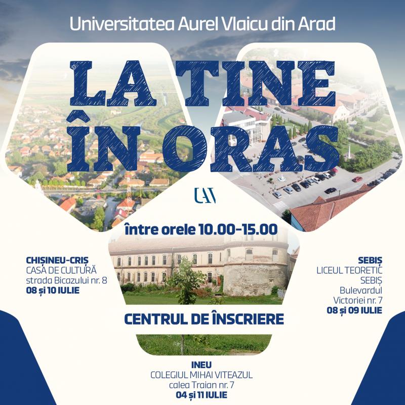 Centre de înscriere UAV în județul Arad