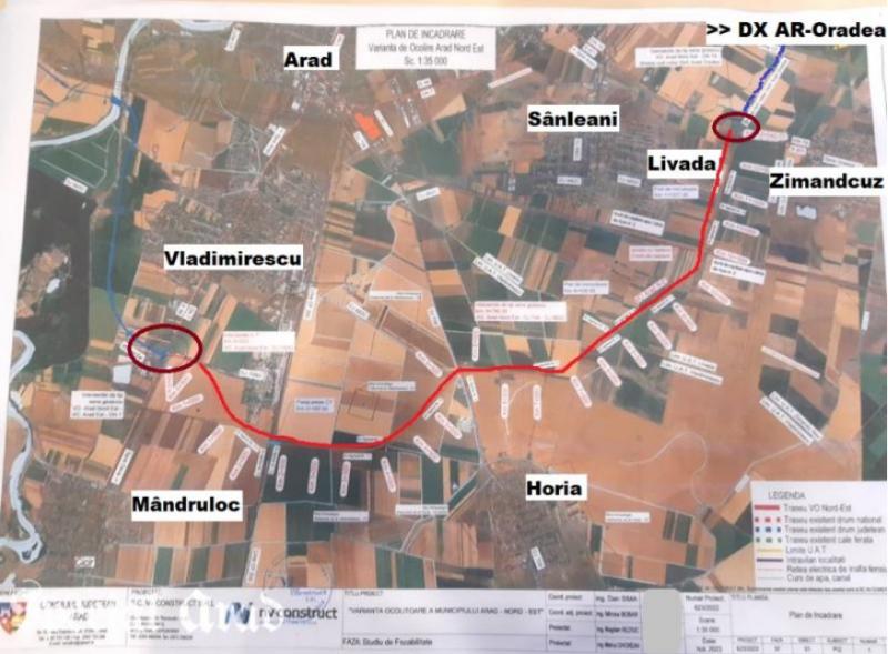Centura Zimand-Vladimirescu a ajuns pe masa Guvernului
