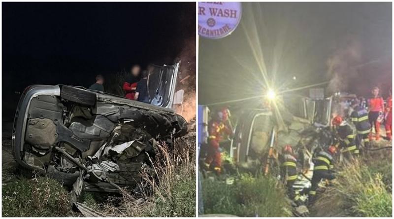 Accident teribil în vestul țării: un tânăr de 22 de ani a murit, o tânără a fost rănită grav. Tragedia a fost produsă de un bărbat de 66 de ani

