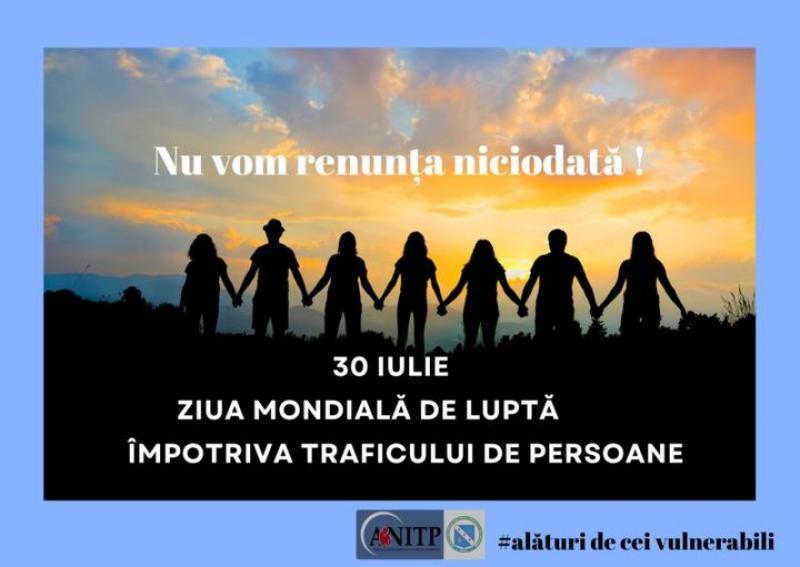 30 iulie - Ziua mondială împotriva traficului de persoane