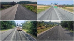 Covor asfaltic nou pe Sintea Mare-Șepreuș