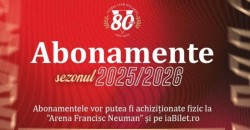 De miercuri, 2 iulie, se pot achiziționa noile abonamente la meciurile UTA-ei în sezonul 2025 - 2026