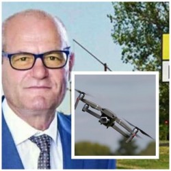 Noua metodă inedită de dat spargeri a hoților români: furtul cu ajutorul dronei! Primar jefuit de bunuri în valoare de 300.000 de lei