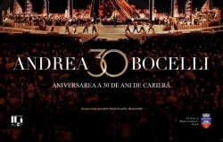 Filmul „Andrea Bocelli 30. Aniversarea de 30 de ani“, în grădina de vară, la Cinematograful „Arta“ din Arad