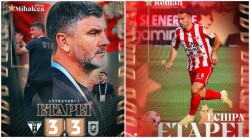 Adrian Mihalcea, antrenorul etapei și Alin Roman, în echipa etapei
