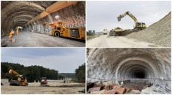 Se vede luminița de la capătul tunelului! Se lucrează în draci pe ciotul lipsă al autostrăzii A1, Margina - Holdea