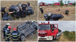 Accident cu victimă între Chișineu-Criș și Zerind. Intervenție comună a pompierilor de la ISU Arad și ISU Maramureș