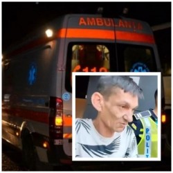 Pare comedie, dar nu e! Un român beat a furat o ambulanță. Urmărire ca în filme