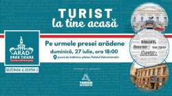 Arad Free Tours dă startul al 6-lui sezon de „Turist la tine acasă"! Primul tur de anul acesta: „Pe urmele presei arădene"