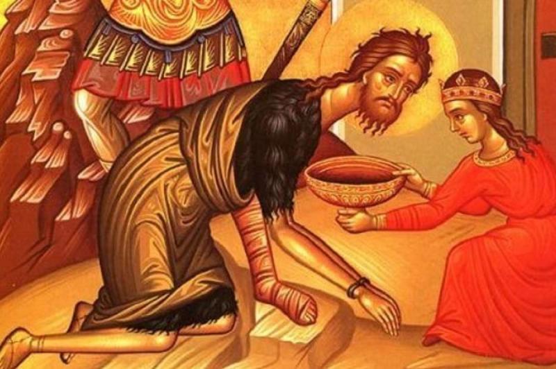Vineri, 29 august, este mare sărbătoare: Tăierea capului Sf. Ioan Botezătorul. Superstiții