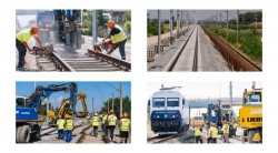 Lucrările de modernizare de pe Lotul 2 CF Caransebeș – Timișoara – Arad au depășit stadiul de 40%