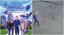 Filmul „Harold și creionul fermecat“, în grădina de vară de la cinematograful din Grădiște