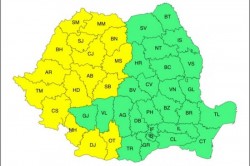 Codul Galben de caniculă se menține și joi în jumătatea vestică a țării

