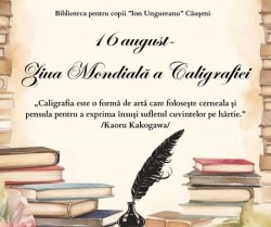 Jos mâinile de pe tastatură! 16 august - Ziua Mondială a Caligrafiei