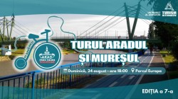 Arad Free Tours pe două roți – „Aradul și Mureșul”