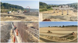 800 de muncitori și 200 de utilaje mobilizate pe ciotul lipsă din autostrada A1, Margina - Holdea