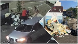 Amendă de 30.000 lei pentru abandonare de deșeuri pe domeniul public
