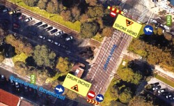 Restricții de circulație pe Bulevardul Revoluției pentru lucrări de reparații 

