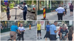 Atenție arădeni pe unde circulați cu bicicleta sau trotineta căci ”Locala” își îndeplinește planul de amenzi


