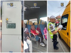 Polițiștii rutieri arădeni au început verificarea microbuzelor școlare