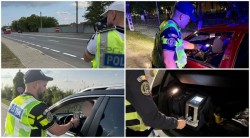 Razie de weekend a polițiștilor rutieri arădeni