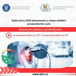 Rabla Auto 2025 demarează cu etapa validării producătorilor auto. Noul ghid de finanțare a fost publicat în Monitorul Oficial