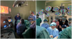 Zece operații la Obstretică-Ginecologie în cadrul unui workshop de chirurgie minim invazivă