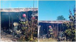 Incendiu la Curtici lichidat cu promptitudine de pompieri