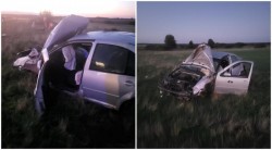 Accident mortal în județul Arad! Un tânăr de 22 de ani și-a pierdut viața după ce s-a răsturnat cu mașina