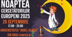 UAV aduce Noaptea Cercetătorilor Europeni, la Arad 