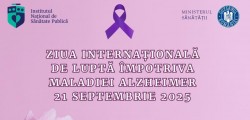 Ziua Internațională de Luptă Împotriva Maladiei Alzheimer - 21 septembrie 2025
