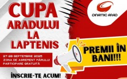 Cupa Aradului de Laptenis, ediția I – Înscrierile deschise! Participare gratuită!