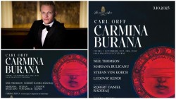 Tenorul ȘTEFAN von KORCH deschide stagiunea Filarmonicii Arad cu „Carmina Burana,” lucrarea pe care o va interpreta şi în Bucureşti, în iulie anul viitor