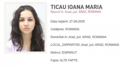 Tânără din Arad dispărută fără urmă de 9 zile, dacă o vezi sună la 112