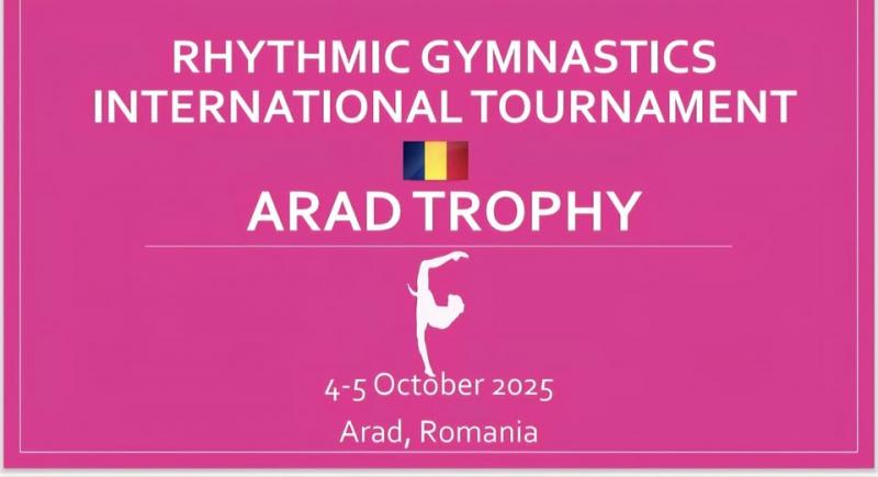 Arad Trophy – regalul internațional al gimnasticii ritmice, în weekend la Sala Polivalentă! Aproape 200 de sportive din patru țări, la start