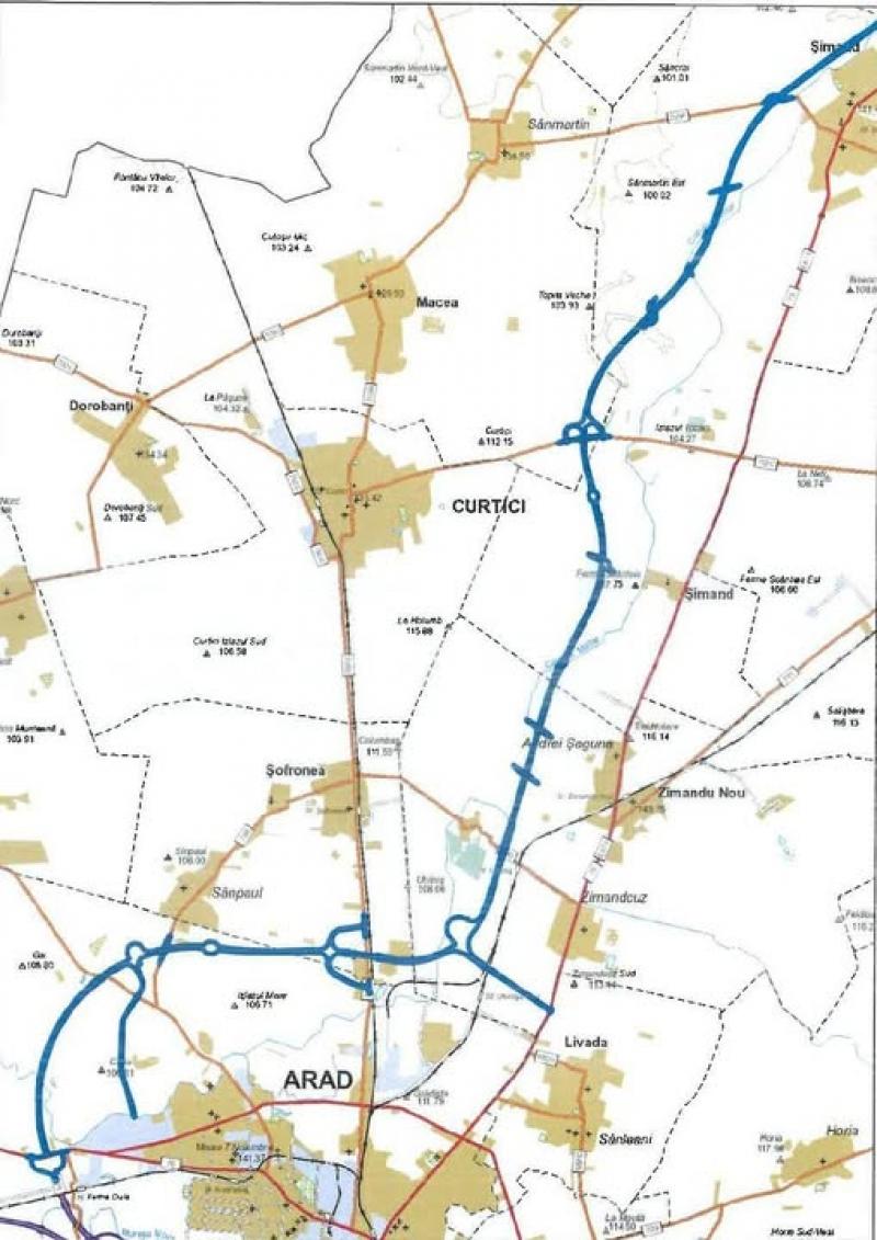 Comisii de verificare a dreptului de proprietate pentru imobilele expropriate în cadrul proiectului Drumului Expres Arad – Oradea, lotul 3. Acestea vor funcționa la Arad, Șofronea și Livada

