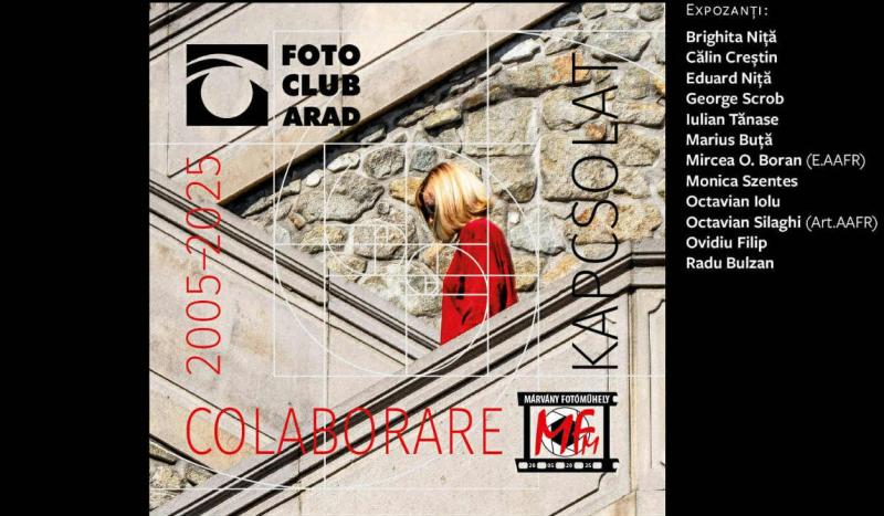 Foto Club Arad și Atelierului Foto Márvány din Békéscsaba, vernisaj comun la Atrium Mall